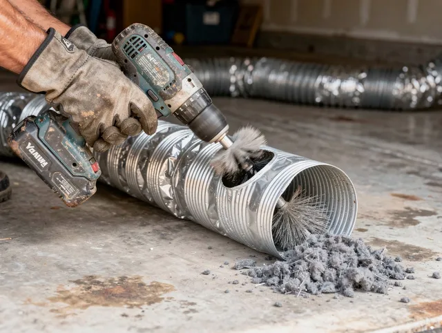 Professional duct cleaning by Berea Dryer Vent Cleaning in Berea