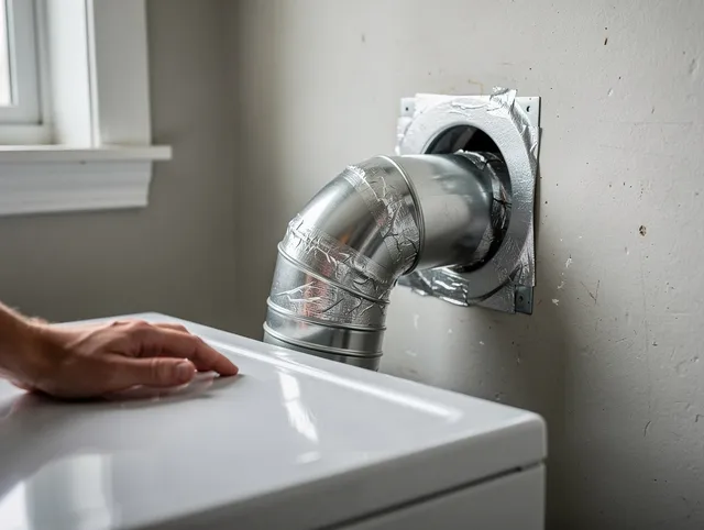 Berea Dryer Vent Cleaning expert performing professional dryer vent repair and installation in Berea