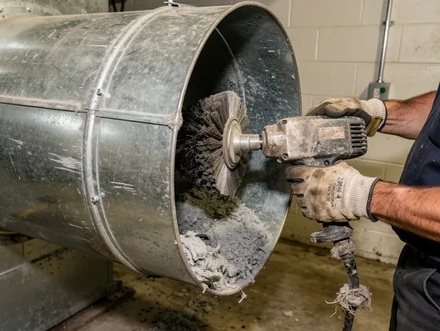 Industrial-grade dryer vent cleaning by Berea Dryer Vent Cleaning in Berea